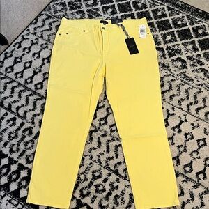 NYDJ Sunny Yellow Jeans